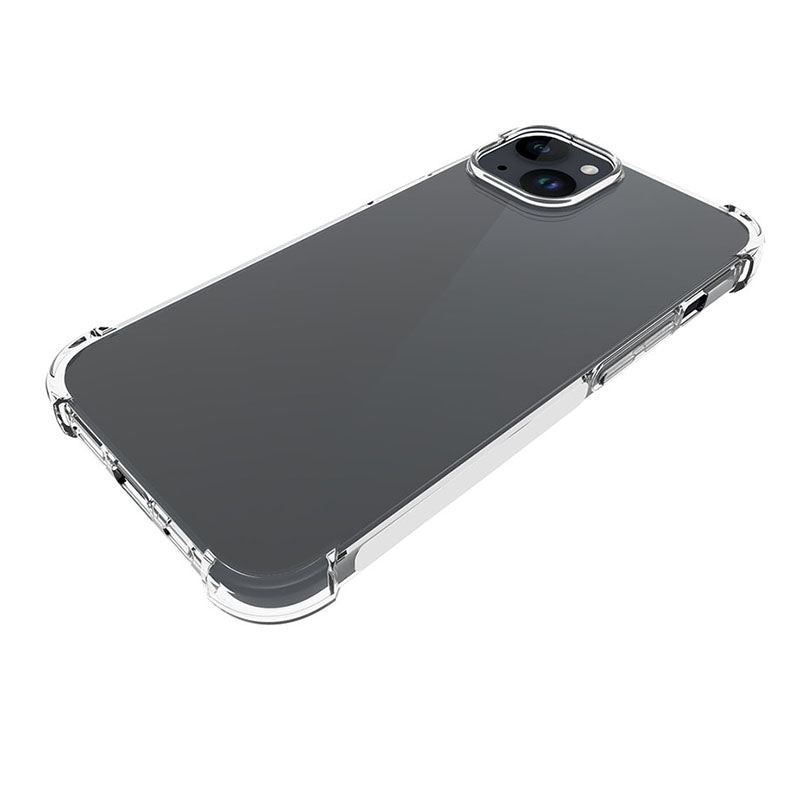 Anti-Slip Phone Case for iPhone 15 Plus Four Corner Airbag Shock-Absorbed Corner Flexible TPU Phone Cover Anti-Slip Phone Case for iPhone 15 Plus Four Corner Airbag Shock-Absorbed Corner Flexible TPU Phone Cover